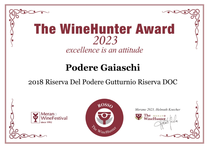 Riserva winehunter 2018